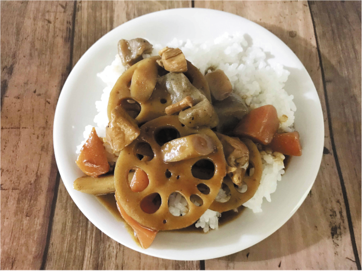 おせちリメイクメニュー～筑前煮カレー